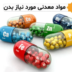 مواد معدنی بدن